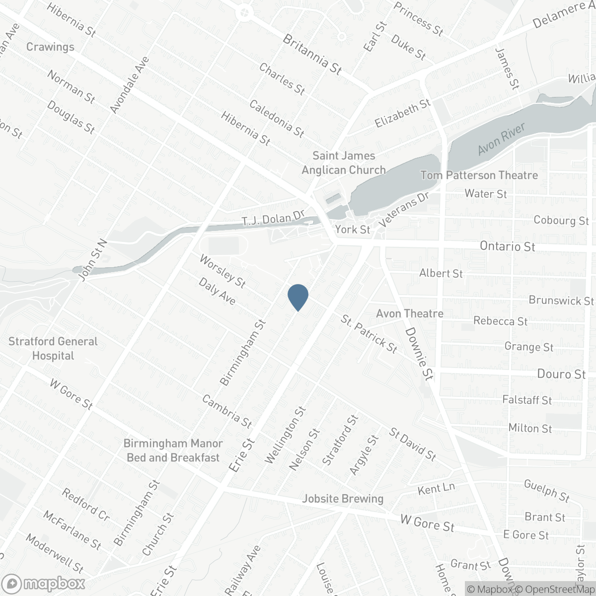 74A CHURCH Street Unit# 1, Stratford, Ontario N5A 2R2